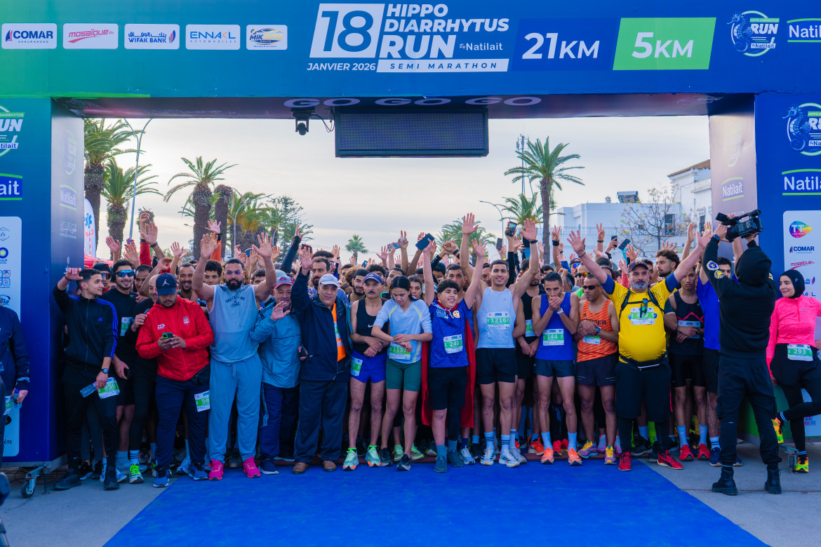 Wifak Bank, sponsor du semi-marathon Hippo Dyarrhytus Run by Natilait